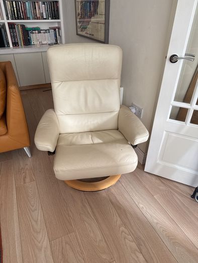 Ekornes Stressless Armchair and Footstool
