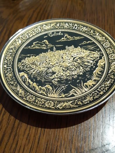 Damascene plate Toledo Spain