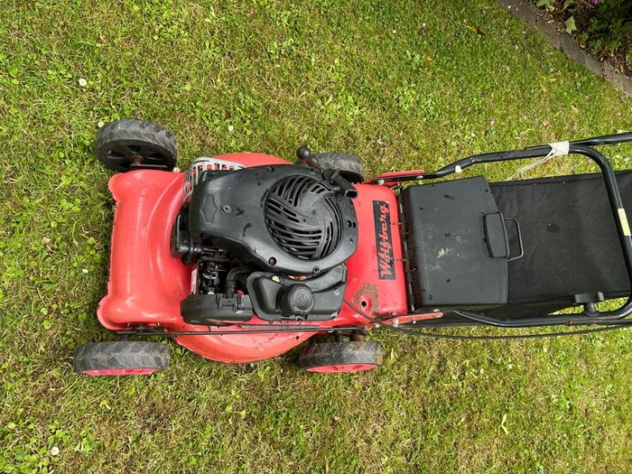Petrol lawn mower
