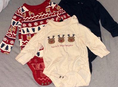 Newborn Christmas vests