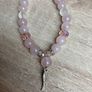 Handmade Rose Quartz Crystal Bracelet For Love Image 2