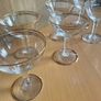 Vintage Gold Ring Champagne Coupe Glasses Image 2
