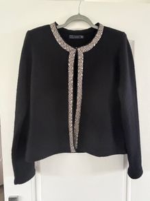 Zara 100% wool cardigan