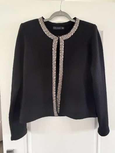 Zara 100% wool cardigan
