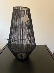 Lantern style candle holder