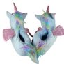 Unicorn Slippers Girls Size EU 40/41 UK 7/8 Image 2
