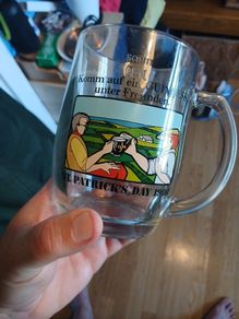 rare guinness pint glass great con