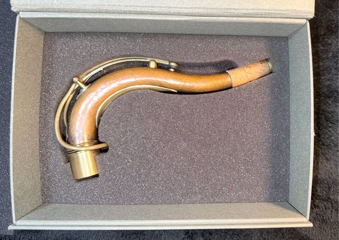 KB Hand hammered bronze Tenor saxophone custom neck