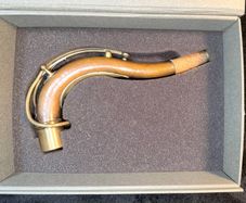 KB Hand hammered bronze Tenor saxophone custom neck