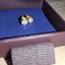 Monica Vinader Large diamond stud earrings Image 2