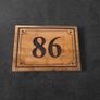 Solid Hardwood House & Name Signs Image 6