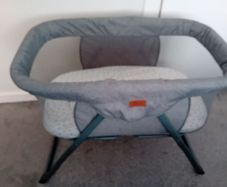 Baby Crib Foldable next-to-me crib