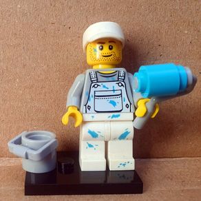 Lego CMF Series 10 COL010-015: Decorator (2013) Price Includes P&P