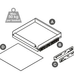 Brand New - Pull Out Kitchen Drawer