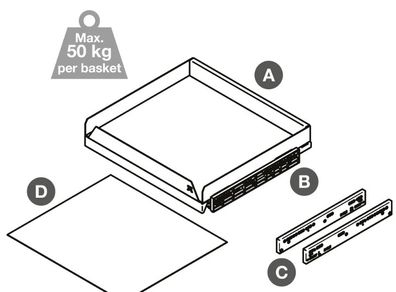 Brand New - Pull Out Kitchen Drawer