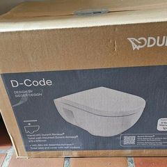 Duravit wall hung toilet (new)