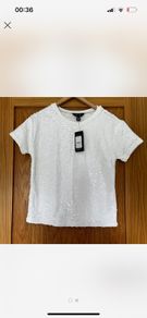 white sequence top
