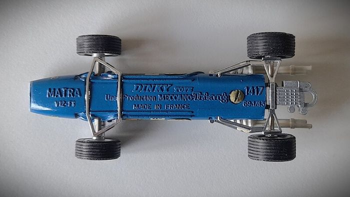 Diecast Vintage French Dinky Toys Matra MS11 1968 F1 - Near Mint Original Condition/Very Good Box