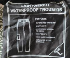 Waterproof Trousers