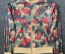 Adidas x Pharrell WIlliams Wood Camo Hu Hiking Zip Up UK8 Small