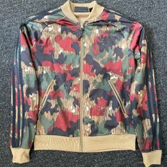 Adidas x Pharrell WIlliams Wood Camo Hu Hiking Zip Up UK8 Small