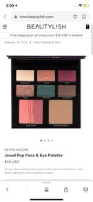 Kevyn Aucoin Jewelpop Face And Eye Palette Brand New