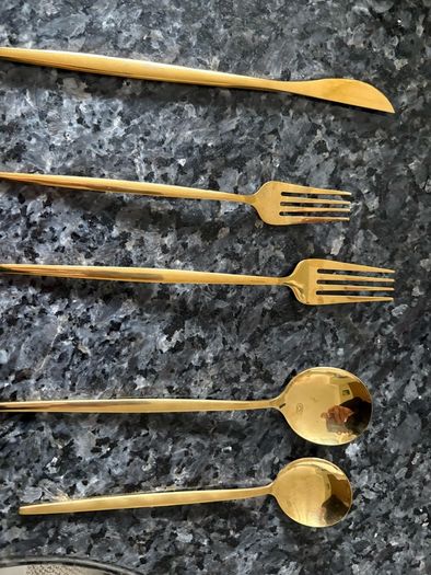 Gold Cutlery
