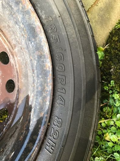 Car Spare Wheel 185/60 R14 82H