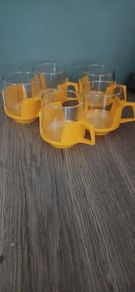 Mid Century JaJ Pyrex Stackable Drink Up Cups