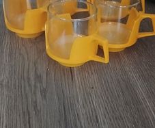 Mid Century JaJ Pyrex Stackable Drink Up Cups