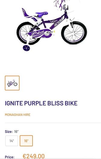 girls bike