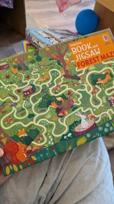 Usborne Book and Jigsaw Forest Maze 300 pieces