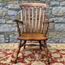 Victorian Ash & Elm Windsor Armchair Image 4