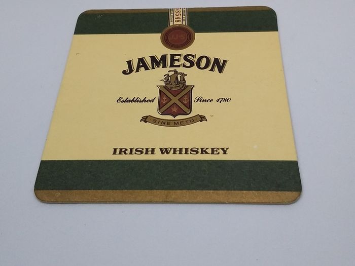 Jameson Irish Whiskey : Beer Mat/Coaster