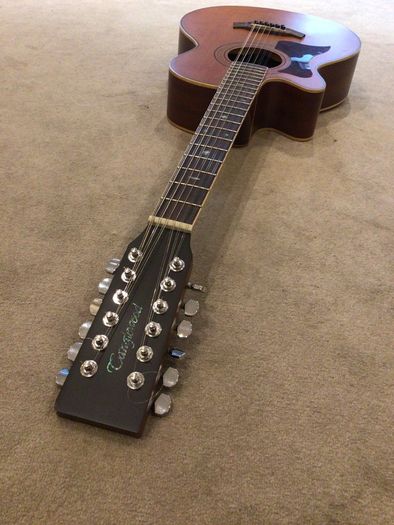 Left hand Tanglewood  12 string guitar