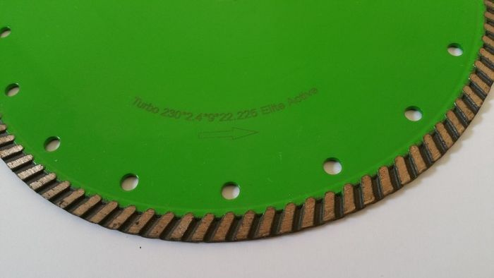 diamond blade 9", 230mm for graniterofessidiamond blade 9", 230mm for granite