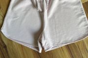 Girls powder pink shorts age 8-9 excellent condition!