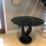 Glass dining room table Image 2