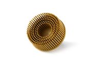 Glass Polish 11121 - Quick-Lock Bristle Disc / 2" (50 mm) - Yellow Grid 80