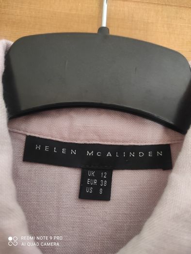 Irish designer linen dress
