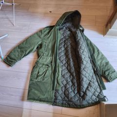 heavy 3/4 length padded jacket