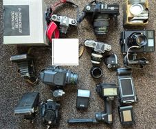 nikon pentax bronica fujica film cameras