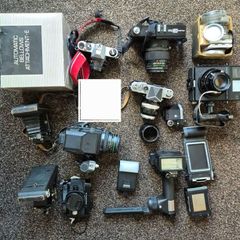 nikon pentax bronica fujica film cameras