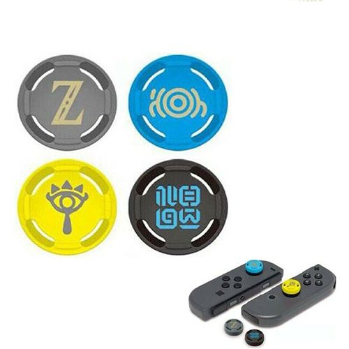 Nintendo Switch JoyCon Controller Silicone Thumb Stick Grips Caps Zelda