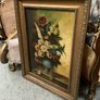 Large Old oil on canvas painting Image 2