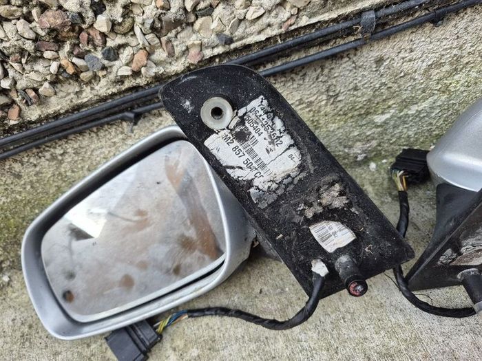 seat alhambra 2007 folding mirrors silver