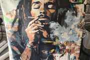 Bob Marley painting