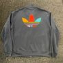 Adidas Zip Up Pharrell Williams Rainbow Collection NAVY X-LARGE Image 2