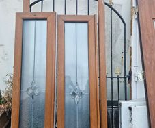 free glass pvc double glazed window