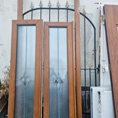 free glass pvc double glazed window